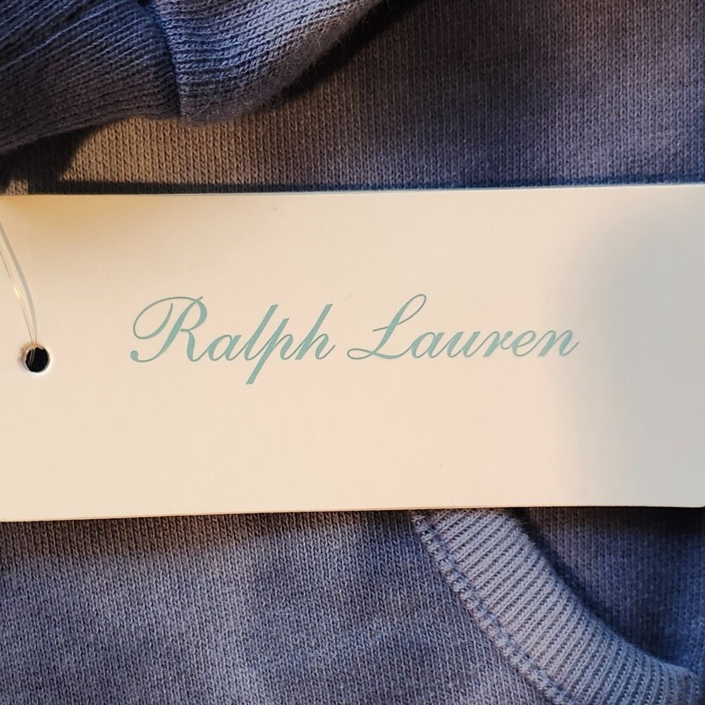 Polo Ralph Lauren baby boy Tie-Dye Fleece Coverall size 6 months $50 price BNWT - Picture 5 of 6